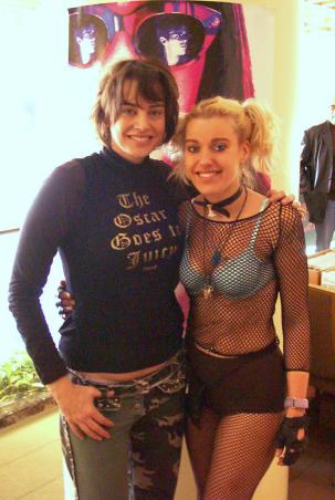 Actress Jennifer Rubin and me of course at Fangora Weekend Actress Jennifer Rubin and me of course at Fangora Weekend